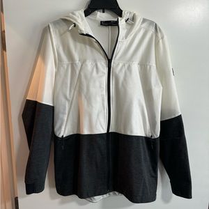 Hooded activewear jacket